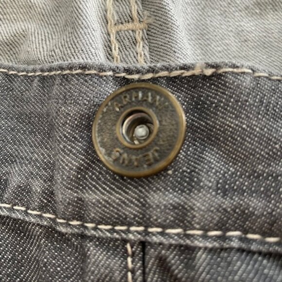 Armani Jeans black soft denim size 32 waist 28 inseam - Picture 3 of 9